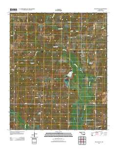 Healdton SE 2012 topographic map thumbnail