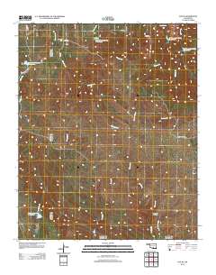 Fox NE 2012 topographic map thumbnail