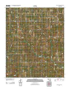 Healdton SW 2012 topographic map thumbnail