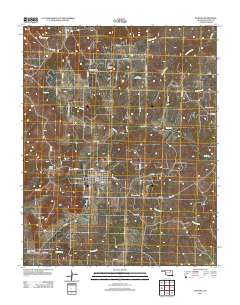 Wynona 2012 topographic map thumbnail
