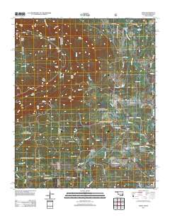 Zafra 2013 topographic map thumbnail