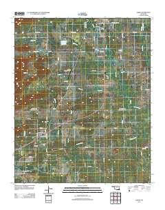 Albion 2012 topographic map thumbnail