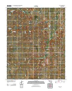 Belva 2012 topographic map thumbnail