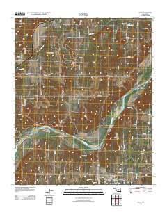 Allen 2012 topographic map thumbnail