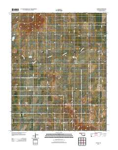 Avard 2012 topographic map thumbnail