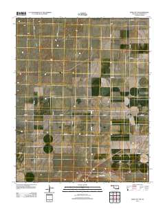 Boise City NW 2012 topographic map thumbnail