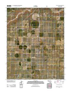 Boise City SW 2012 topographic map thumbnail