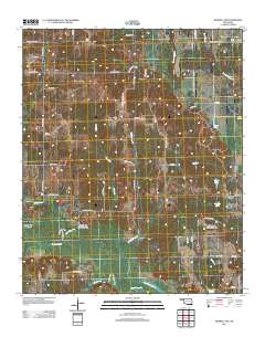 Boswell NW 2012 topographic map thumbnail
