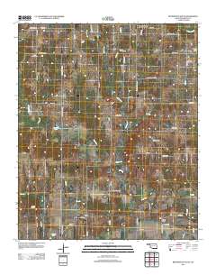 Bennington South 2012 topographic map thumbnail