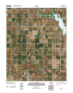 Alfalfa 2012 topographic map thumbnail