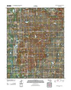 Bartlesville SE 2012 topographic map thumbnail