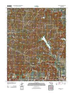 Bowring SE 2012 topographic map thumbnail