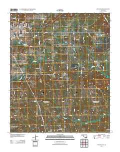 Antlers East 2013 topographic map thumbnail