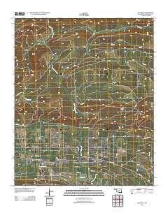 Battiest 2012 topographic map thumbnail
