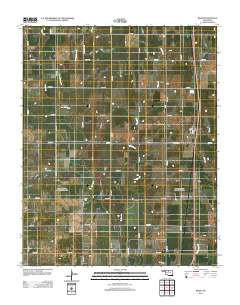 Bison 2012 topographic map thumbnail