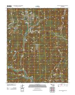 Big Round Mountain 2012 topographic map thumbnail