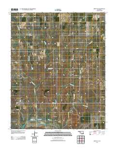 Arnett SE 2012 topographic map thumbnail