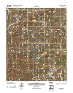 Blanchard 2012 topographic map thumbnail