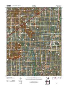 Adair 2012 topographic map thumbnail