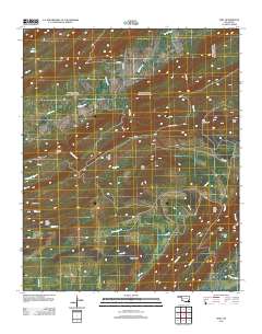 Adel 2012 topographic map thumbnail