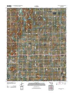 Chouteau NW 2012 topographic map thumbnail
