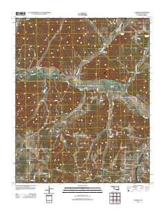 Christie 2012 topographic map thumbnail