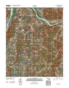 Calvin West 2012 topographic map thumbnail