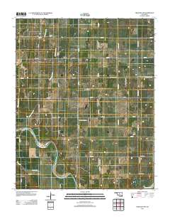 Crescent NW 2012 topographic map thumbnail