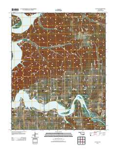 Cayuga 2012 topographic map thumbnail