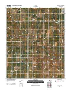Clinton NE 2012 topographic map thumbnail