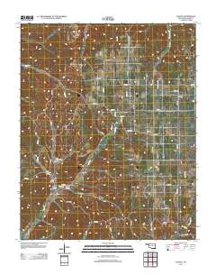 Chance 2012 topographic map thumbnail
