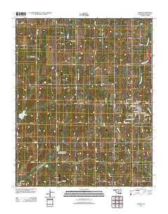 Carney 2012 topographic map thumbnail