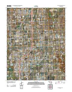 Collinsville 2012 topographic map thumbnail