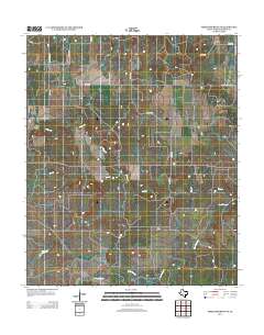 Throckmorton NE 2013 topographic map thumbnail