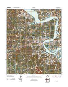 Granbury 2013 topographic map thumbnail