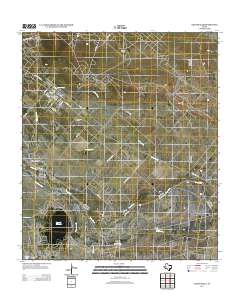 Grandfalls 2013 topographic map thumbnail