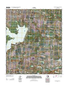 Granger Lake 2013 topographic map thumbnail