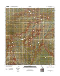 Granite Mountain 2013 topographic map thumbnail