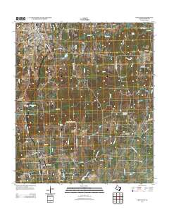 Grapeland 2013 topographic map thumbnail
