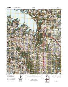 Grapevine 2012 topographic map thumbnail