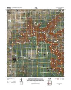 Grassland SE 2012 topographic map thumbnail