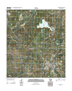 Groesbeck 2013 topographic map thumbnail