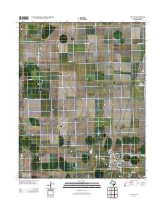 Gruver 2012 topographic map thumbnail