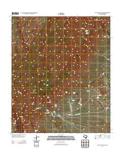 Guadalupe Peak 2013 topographic map thumbnail