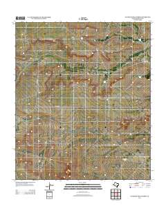 Gunsight Hills North 2012 topographic map thumbnail