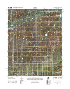 Hackberry Creek 2012 topographic map thumbnail