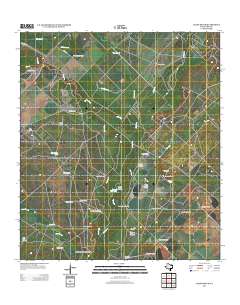 Halff Ranch 2013 topographic map thumbnail