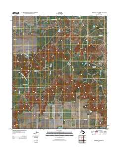 Halsell Ranch 2013 topographic map thumbnail