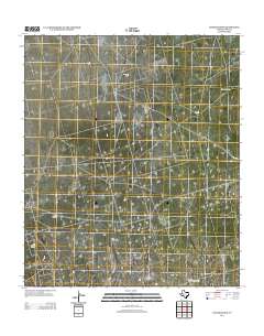Hanks Ranch 2013 topographic map thumbnail