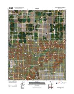 Hannas Draw East 2012 topographic map thumbnail